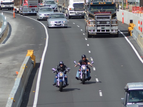 Lane position automated vehicles tailgater