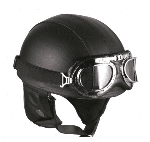 leather motorcycle helmet 