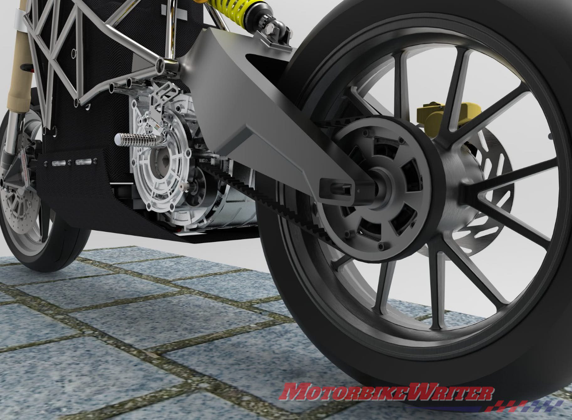 Mankame Motors EP-1 electric motorcycle with a claimed 480km range