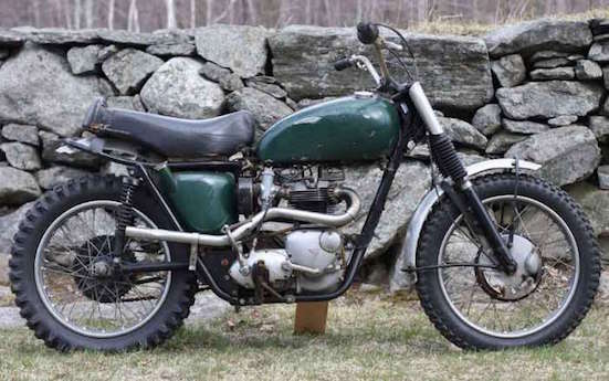 Steve McQueen’s 1963 Triumph Bonnveille “Desert Sled”