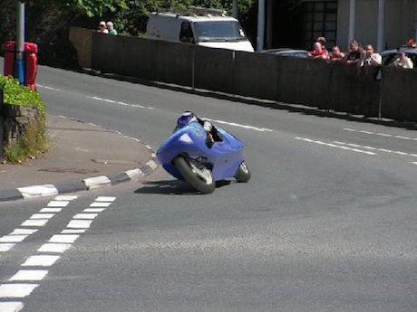 aerodynamic Streamlined Monoliner as a TT Zero racer