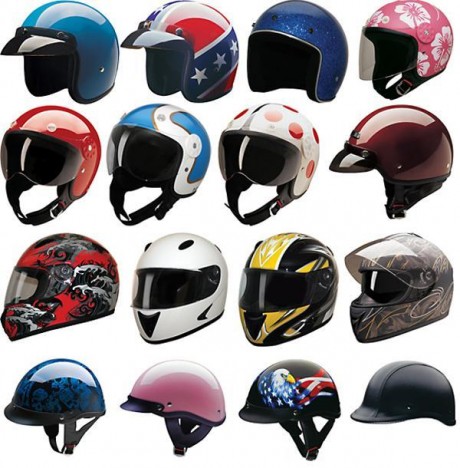 right motorcycle helmet