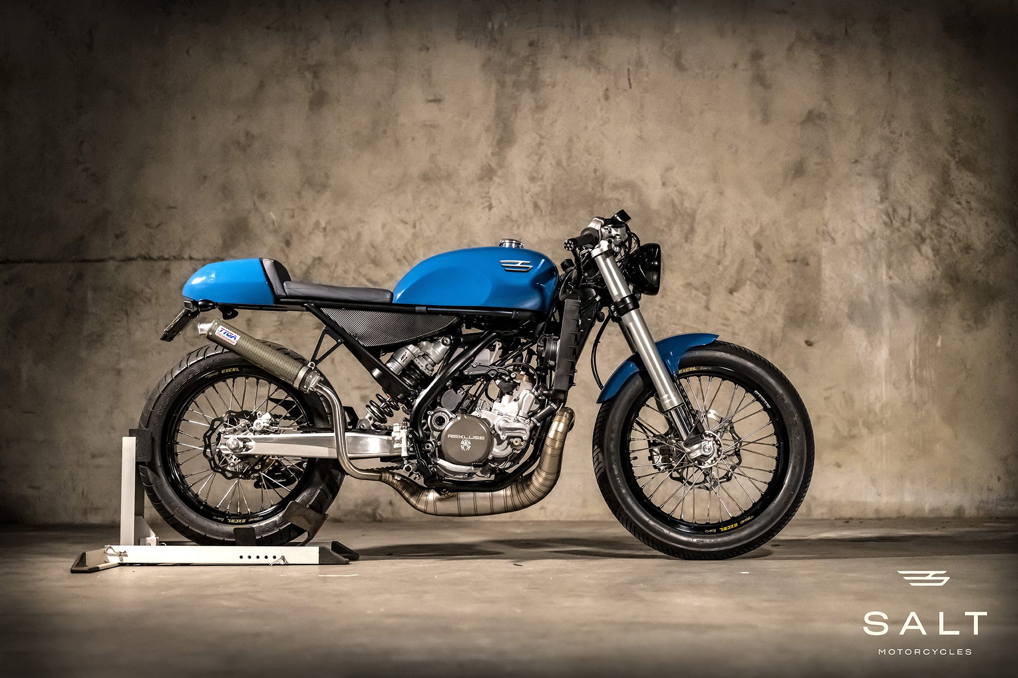 Salt two-stroke motorcycle