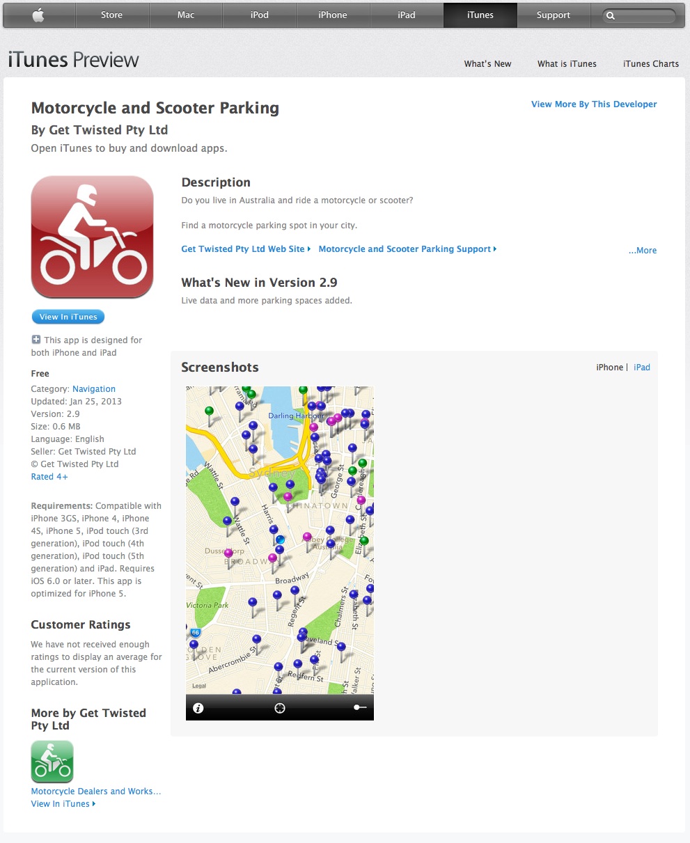 Parking app