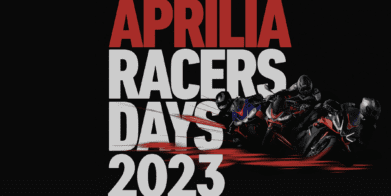 Aprilia's Racer Days. Media sourced from Aprilia's press release and website.
