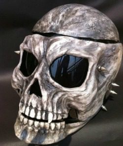 realistic skull motorcycle helmet for review post