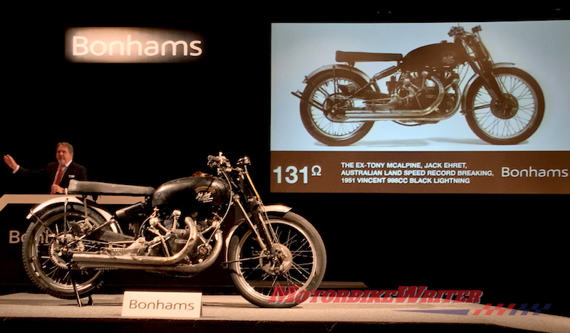 Tony Ehret's 1951 Vincent Black Lightning