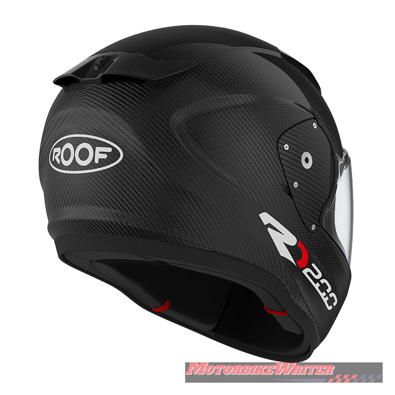 Roof RO200 Carbon is lightest full-face helmet