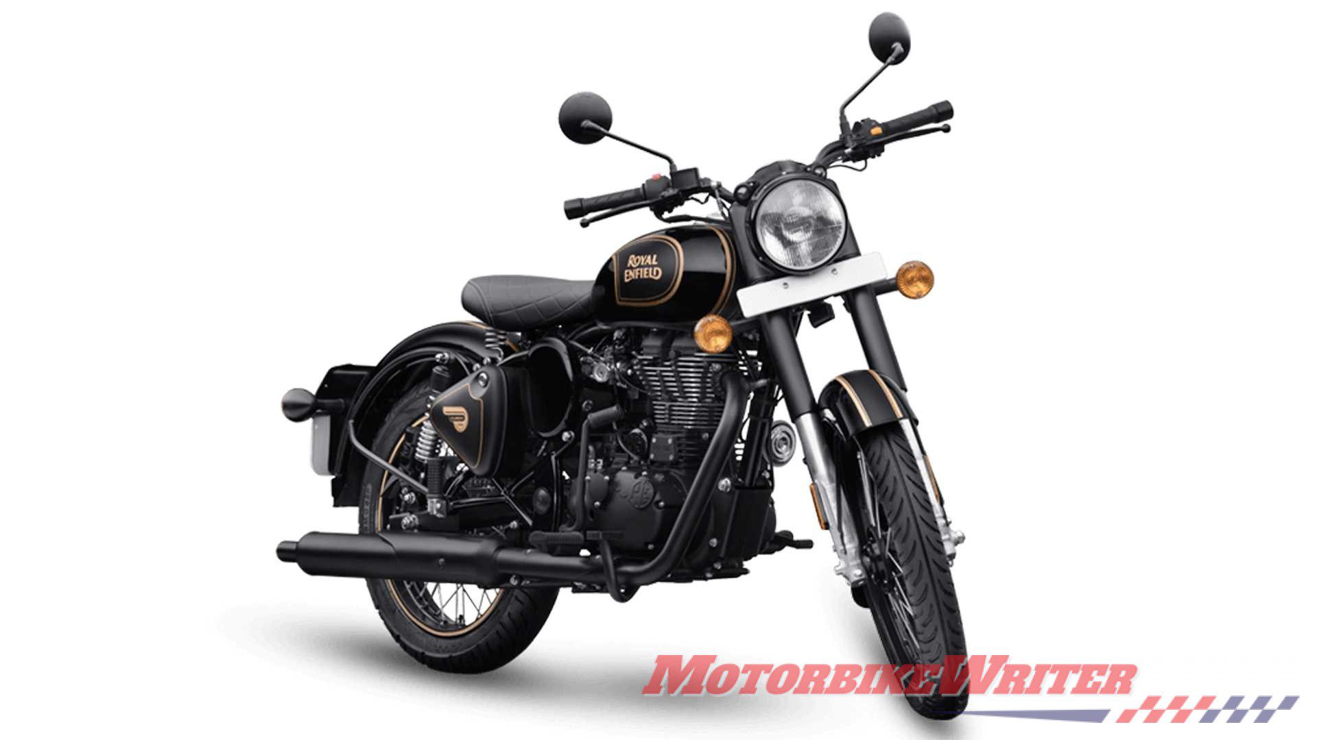 Royal Enfield Classic 500 Tribute Black