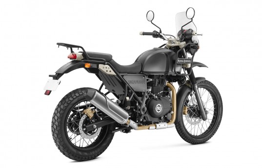 Royal Enfield Himalayan in granite black confirms