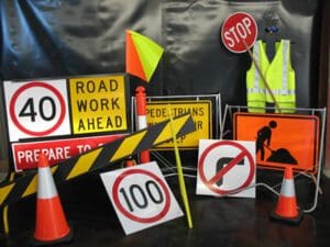 Roadworks speed limit