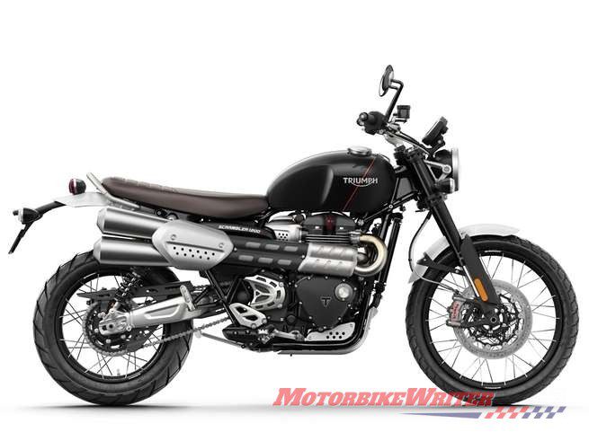 Triumph Scrambler 1200 Google GoPro