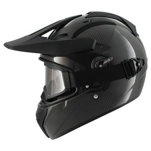 Shark Explore-R motorcycle helmet with detachable goggles