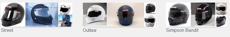 simpson bandit brands of helmets