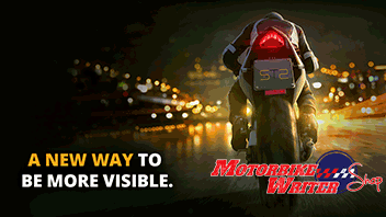 Helmet safety brake light may be illegal