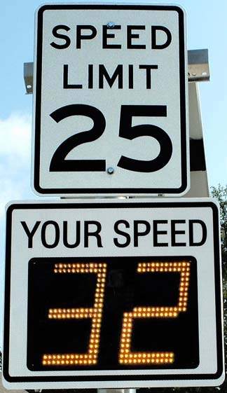 Speed zones