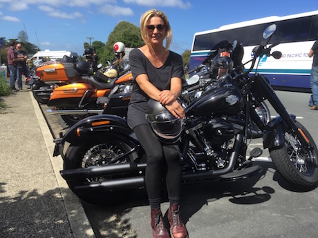 Danielle Cormack on Iron Run ride