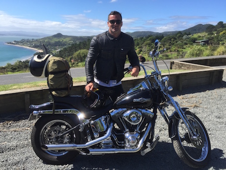 Jay Reeves on the Harley Iron Run ride