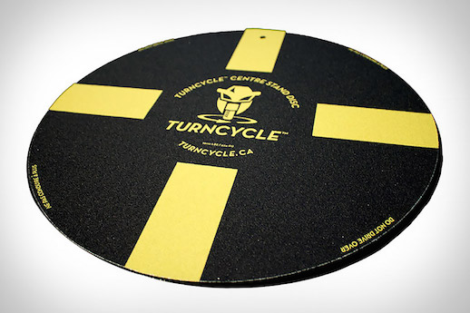 Turncycle motocycle turntable