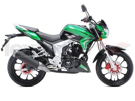 Lexmoto Venom 125 with MP3 player