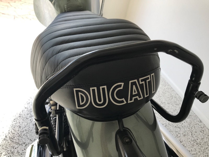 John Moorhouse Ergo Seats Ducati GT1000