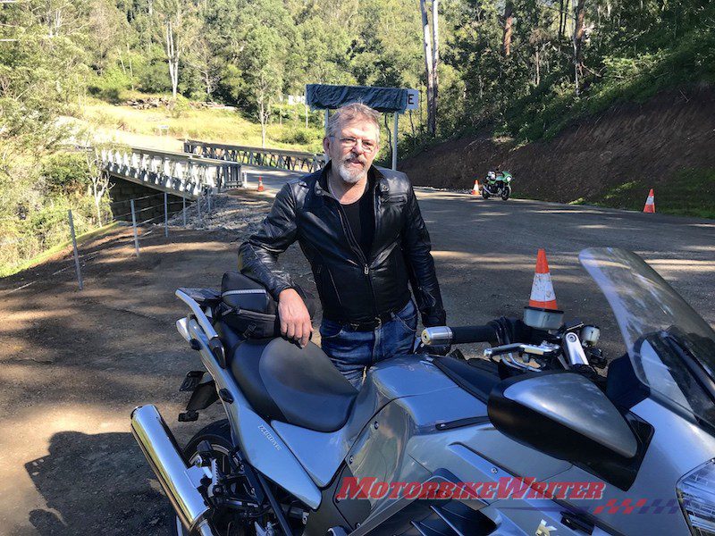 Lions Rd Lions TT bridge roadworks police motorcycles reopened