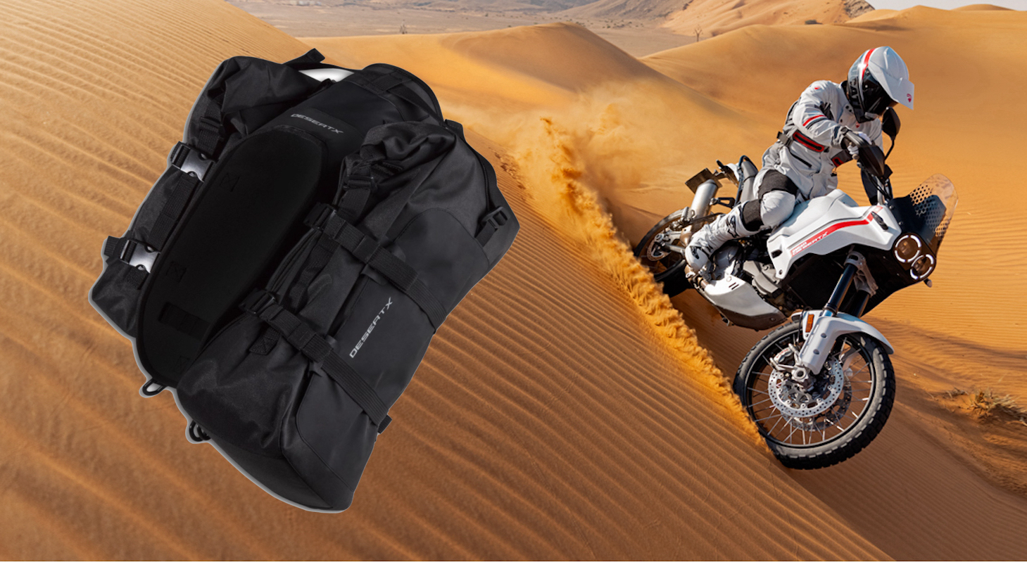 ducati desert sled panniers