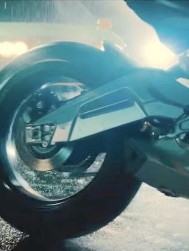 The Aprilia Tuono featured in "John Wick: Chapter 4" (2023). Media sourced from Youtube.