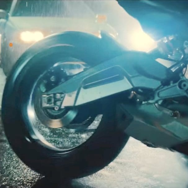 The Aprilia Tuono featured in "John Wick: Chapter 4" (2023). Media sourced from Youtube.