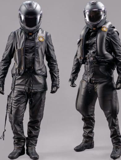 The Mo'Cycle Airbag Jeans. Media sourced from Mo'Cycle.