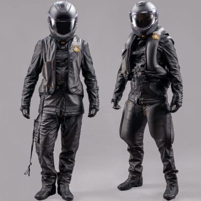 The Mo'Cycle Airbag Jeans. Media sourced from Mo'Cycle.