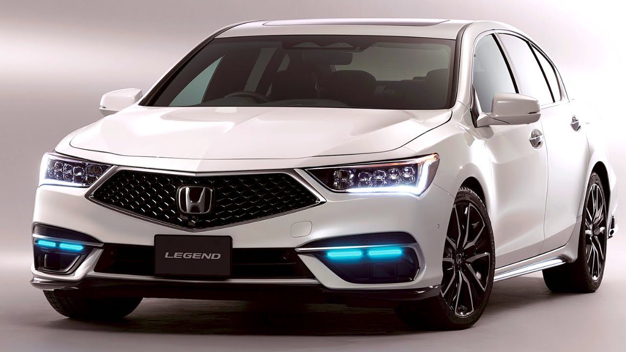 A view of the first CASE equipped, level 3 autonomous vehicle, the 2021 Honda Legend Hybrid