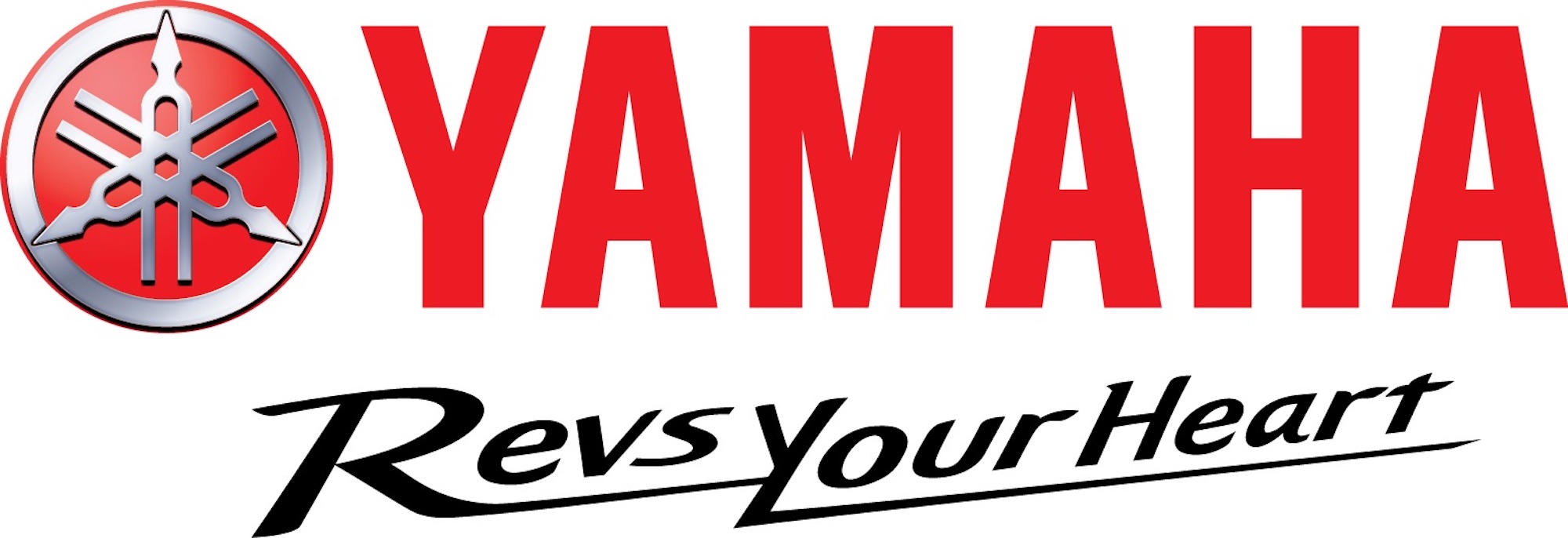 Yamaha's logo. Media sourced from Motorsport Newswire.