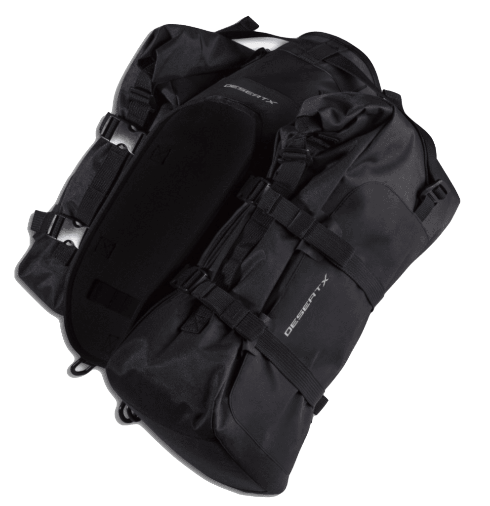ducati desert sled panniers