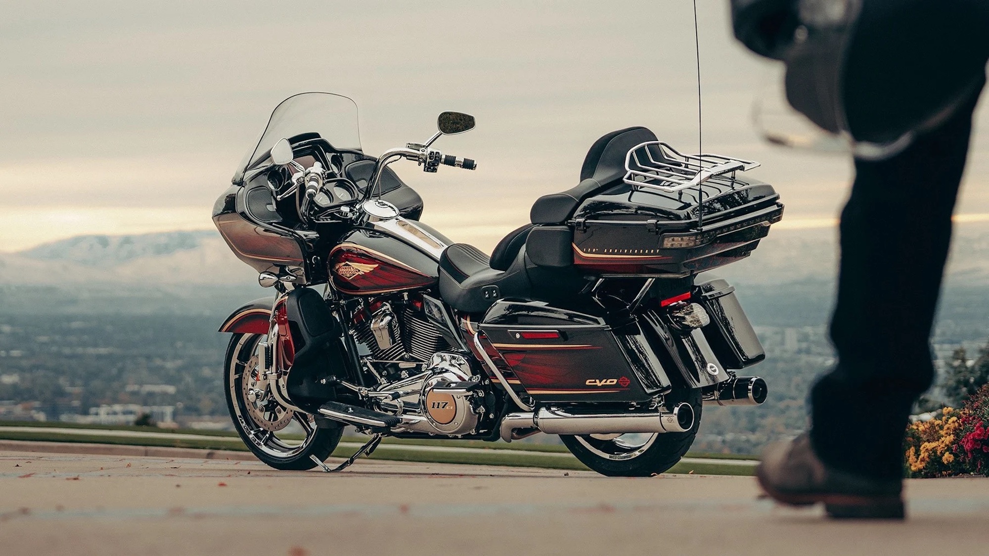 A beloved CVO Touring model. Media sourced from Harley-Davidson.