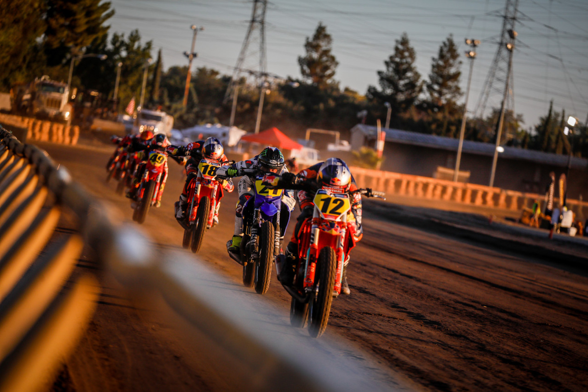 A view of last year's American Flat Track efforts. Media sourced from Progressive AFT. 