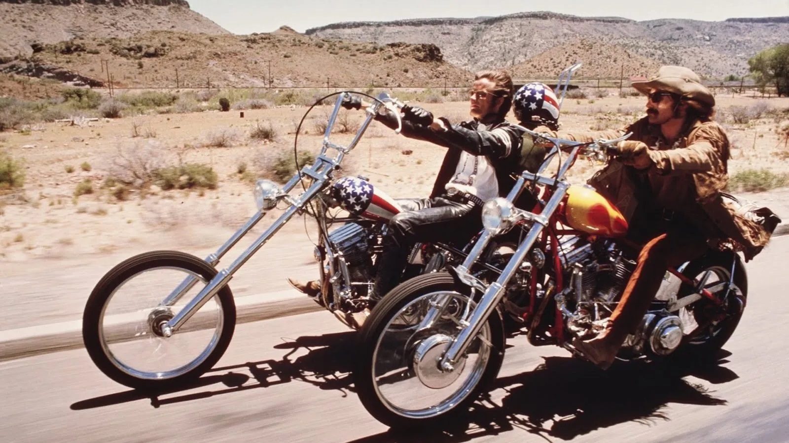 1952 Harley-Davidson Captain America Panhead Chopper in Easy Rider movie