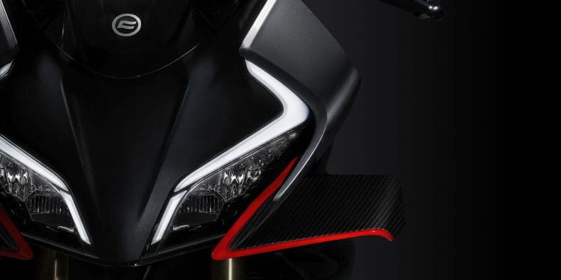 A view of CFMoto's 450SR - a two-cylinder bike that may very well be on its way for a refresh. Media sourced from CFMoto.