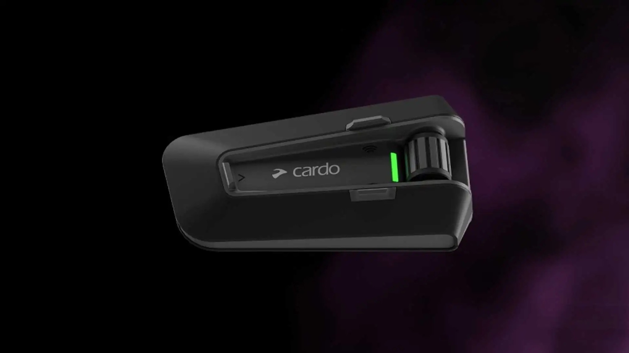 Cardo's Packtalk Neo. Media sourced from Cardo Systems.