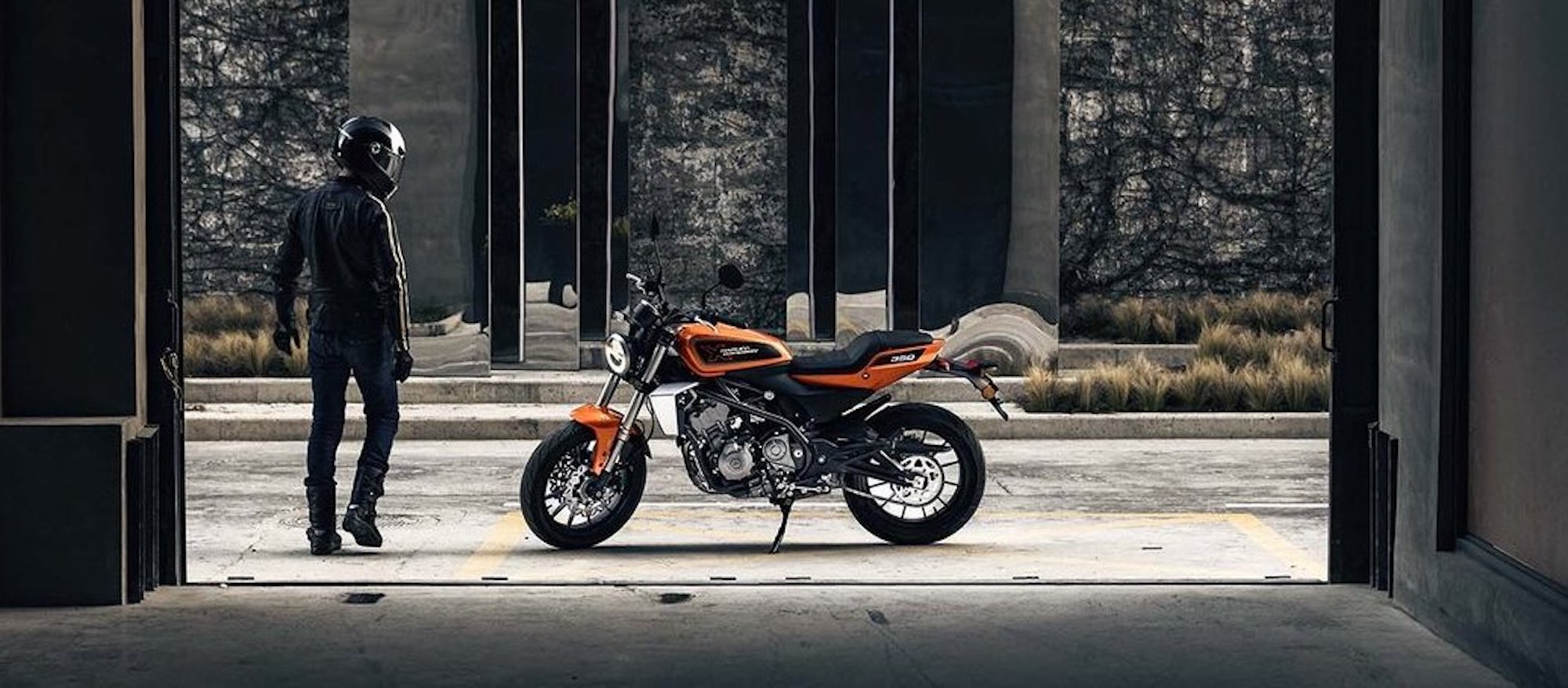 A view of Harley-Davidson's 2023 X350, the RA variant of which will be headed for America's HD Riding Academy. Media sourced from Motorcycle.com.