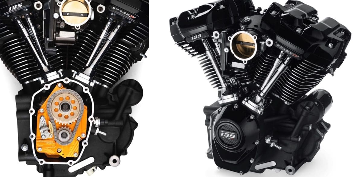 Nouveau moteur Harley-Davidson Screamin' Eagle 135 ci : 2212 cm3