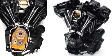 The Screamin' Eagle® 135ci Stage IV Performance Crate Engine. Media sourced from Harley's press release.