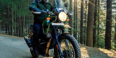 A view of Royal Enfield's Himalayan. Media sourced from Royal Enfield.