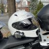 INNOVV H5 Helmet Camera mounted on helmet