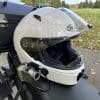 INNOVV H5 Helmet Camera mounted on HJC helmet