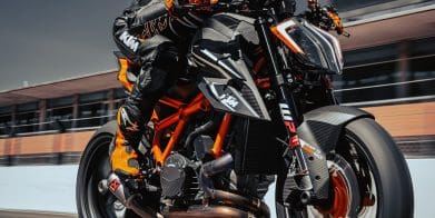KTM's 2023 1290 Super Duke RR. Media sourced from KTM's recent press release.