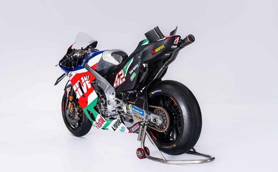 A view of Honda's livery for MotoGP. Media sourced from MCN.