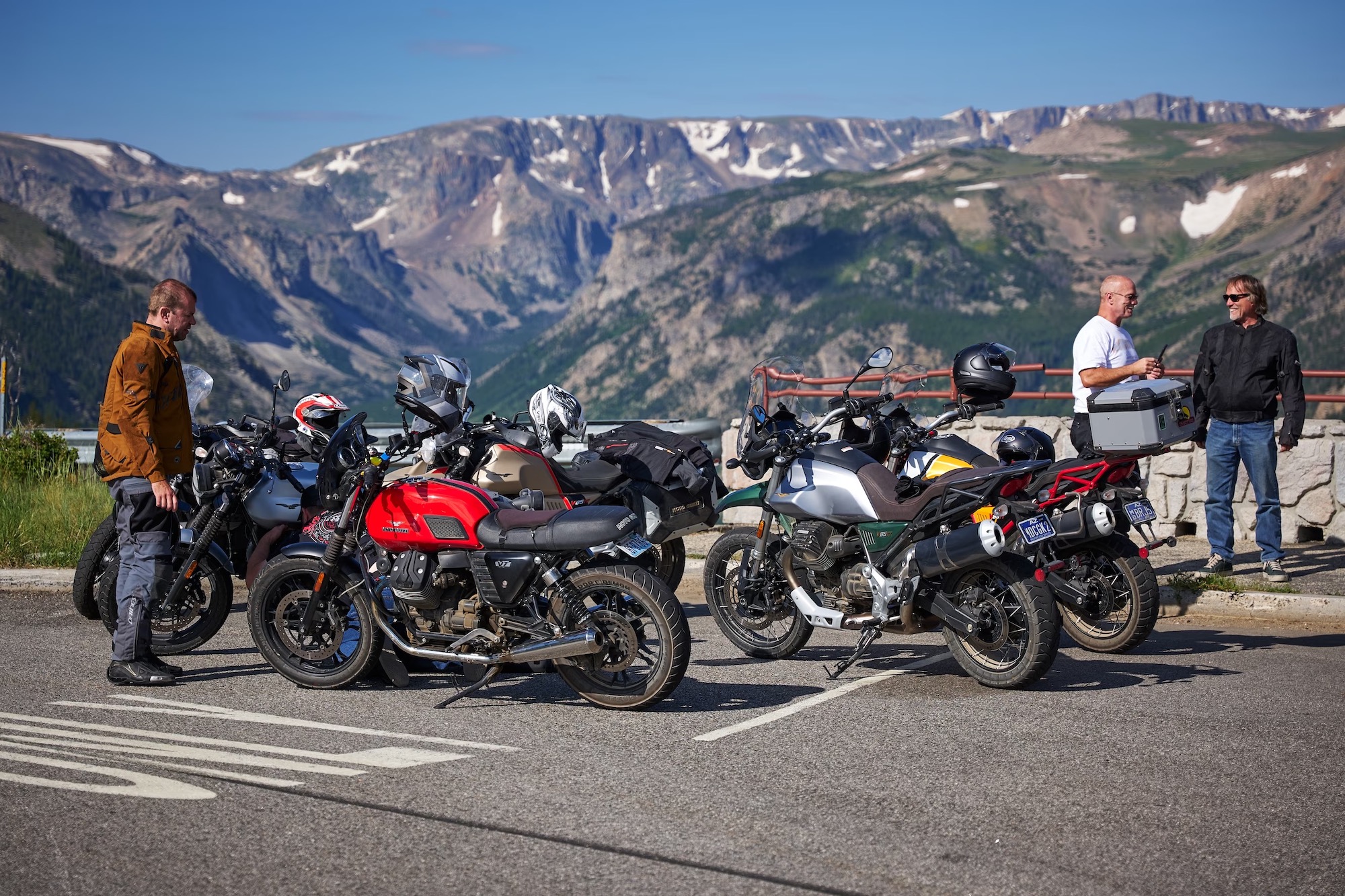 A view of previous iterations of the Moto Guzzi Experience Tour. Media sourced from Moto Guzzi.