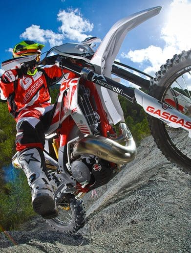 A GasGas motorcycle. Media sourced from AutoEvolution.