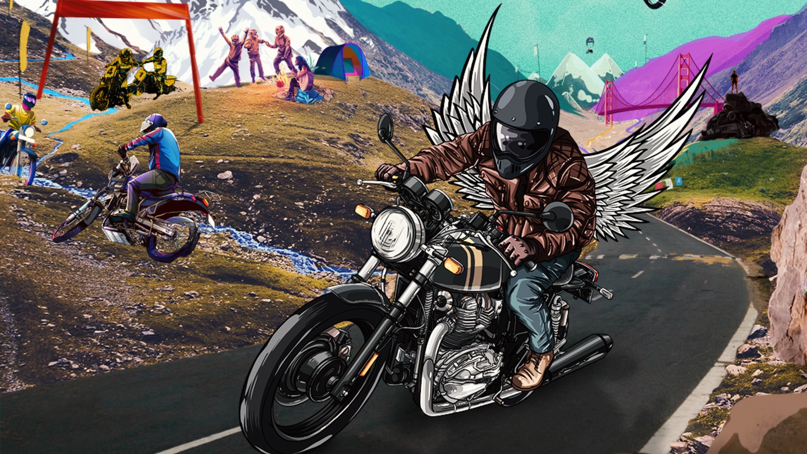 Royal enfield artwork online
